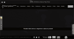 Desktop Screenshot of hotelgalanta.sk